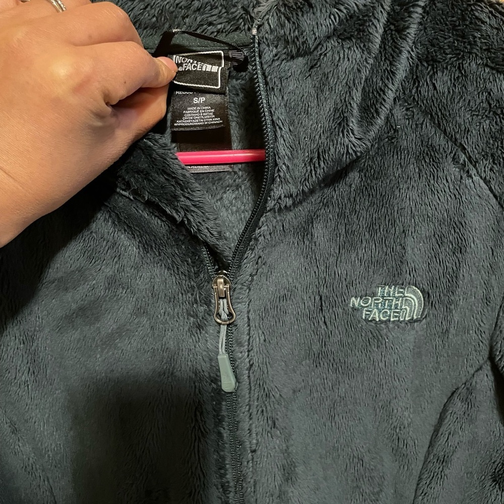 The North Face Dark Gray Fleece Jacket - Picture 3 of 3